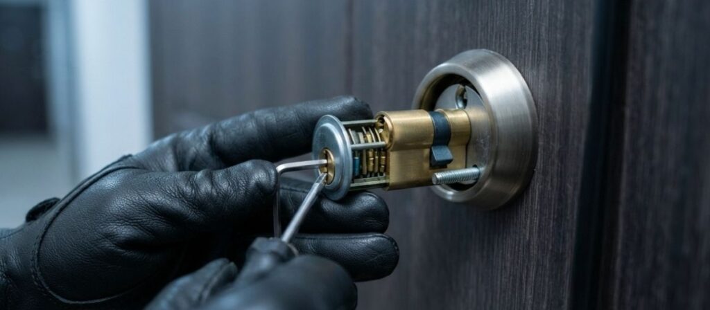 Locksmith changing locks for eviction locksmith services after sheriff enforced eviction in Illinois