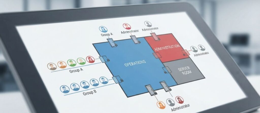 Time-boxed contractor credential for setting employee access levels for commercial access control